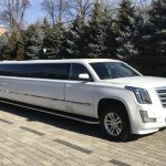 Escalade Limo White Jet1