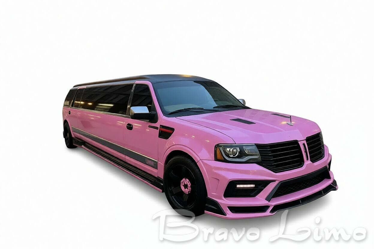 Pink Lincoln Navigator